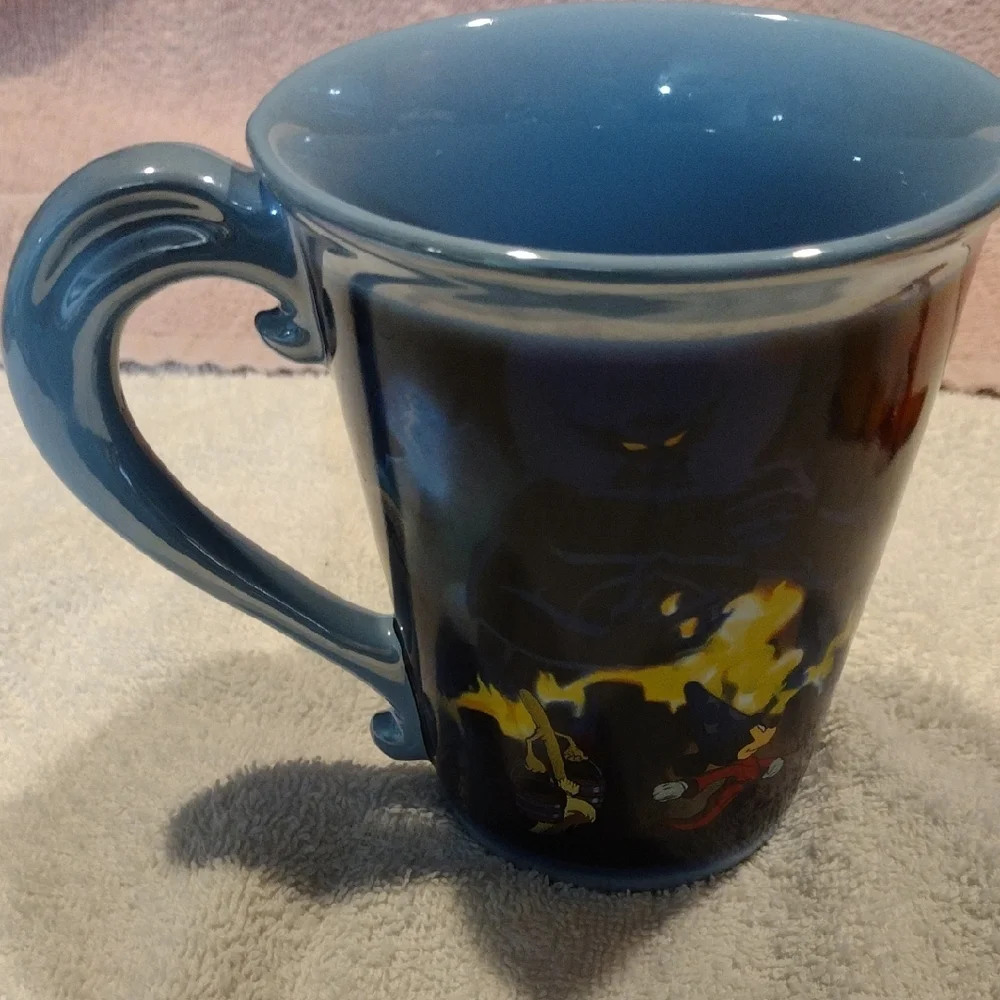 Disney Fantasia Blue Mug with Broom Handle - Picture 4 of 5